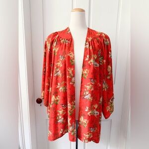 Forever 21 blood orange duster